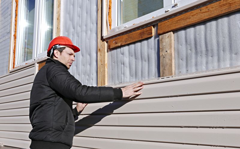 Professional Installing Vinyl Siding